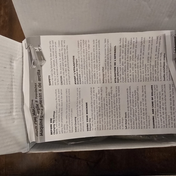 Craft Clay Machine New In Box - Picture 3 of 3